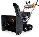 Снегоуборщик Villartec WB S-87T гусеничный (PRC, 66 см, Villartec, 220 см3, эл/стартер 220В, фара, скорости 6/2, разблок. гус., подогр. рук., 98 кг)