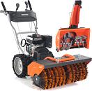 Комбимашина Daewoo SC 7080 с щеткой 80 см. и снегоуборщиком 56 см. (PRC, Daewoo, 220 куб.см., скорости 6/2, 83 кг.)