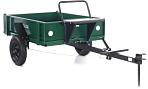Тележка прицепная Мобил К ТПМ-500-1 Комфорт зеленая, для мотоблоков (1200 мм х 1000 мм)