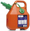 Канистра для топлива Husqvarna 6 л., оранжевая, с защитой от перелива