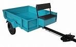 Тележка прицепная ТМ-250 голубая (1200 х 930 мм, 80 кг)