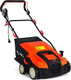 Вертикуттер - аэратор электрический Yard Fox 40VE (PRC, 2000 Вт, 40 см, ножи + пружины, 55 л, 12 кг)