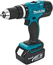 Дрель - шуруповерт ударная аккумуляторная Makita DHP453RFE с 2 АКБ 3 А/ч и ЗУ (PRC, LXT 18V, 42 Нм, 19500 уд/мин, кейс, 1.7 кг)