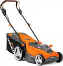Газонокосилка аккумуляторная Daewoo DLM 4042Li без АКБ и ЗУ (PRC, 40 см, BL 2x21В, пластик, мульчирование, 50 л, 13.2 кг)