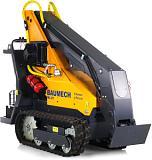 Универсальная машина мини-погрузчик Baumech ML-01 с двигателем Zongshen GB460E на гусеницах с платформой оператора