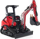 Гусеничный экскаватор RED Rhino RBZ-12 максимальная комплектация, Zongshen GB750EFI 30 л.с., глубина копания 2,1 м., ковш 250 мм., 1300 кг.