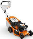 Газонокосилка бензиновая Stihl RM 248.3 (AUT, несамоходная, 46 см, Stihl EVC 205, 127 куб.см, сталь, 52 л, монорукоятка, 3 в 1, 30 кг)