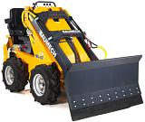Универсальная машина мини-погрузчик Baumech ML-02 + гидравлический отвал 120 см., с двигателем Zongshen GB460E